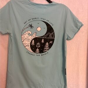 Dutch Bros light Turquoise Short Sleeve Tee - Unisex